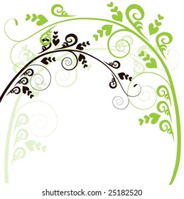 abstract floral background