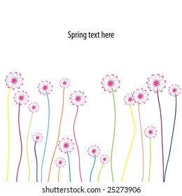 abstract floral background