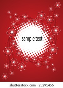 abstract floral background
