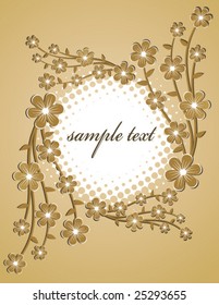 abstract floral background