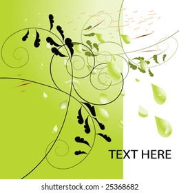 abstract floral background
