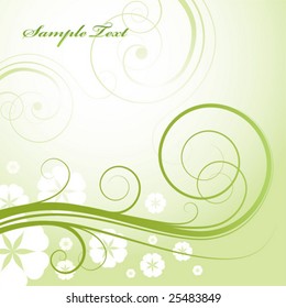 abstract floral background