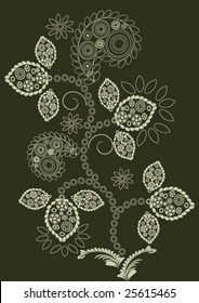 abstract floral background