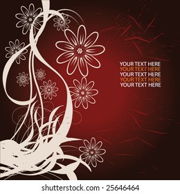 abstract floral background