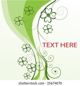 abstract floral background