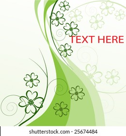 abstract floral background