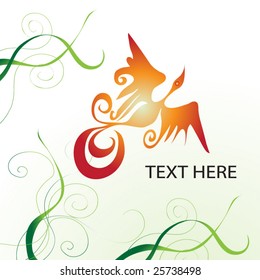 abstract floral background
