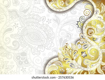 Abstract Floral Background