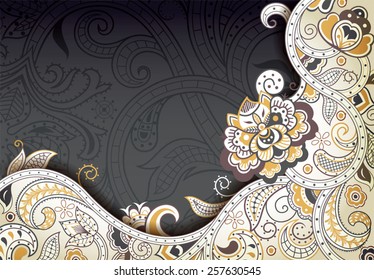Abstract Floral Background