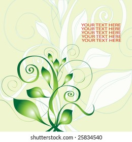 abstract floral background