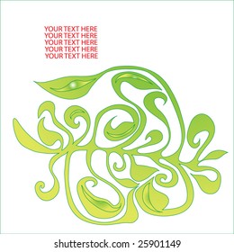 abstract floral background