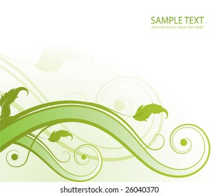 abstract floral background