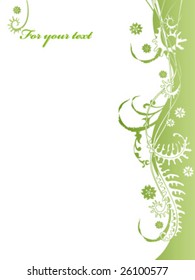 Abstract floral background