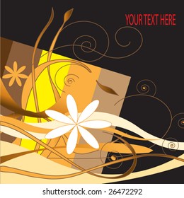 abstract floral background