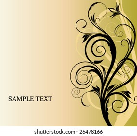 abstract floral background