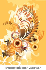 abstract floral background