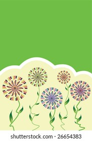 abstract floral background