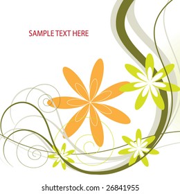 abstract floral background