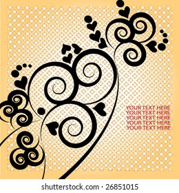 abstract floral background