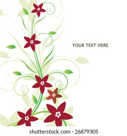 abstract floral background