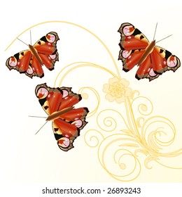 abstract floral background