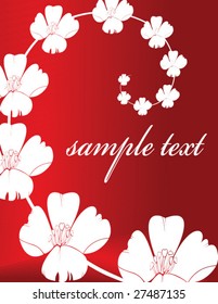 abstract floral background