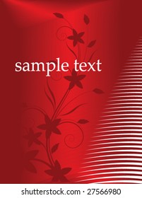 abstract floral background