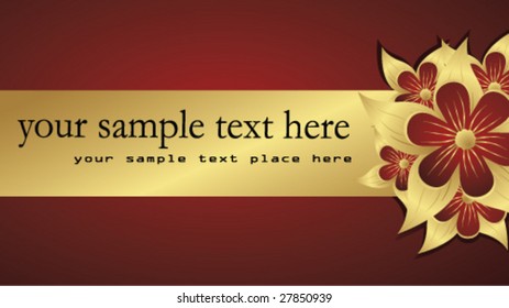 abstract floral background