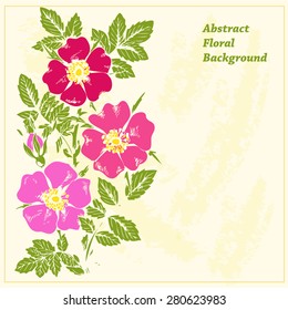 abstract floral background