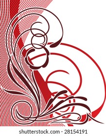 abstract floral background