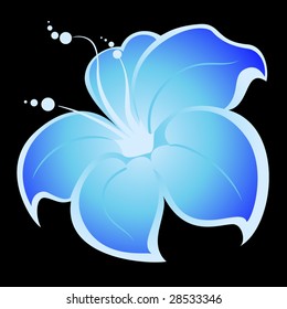 Abstract floral background