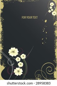 abstract floral background