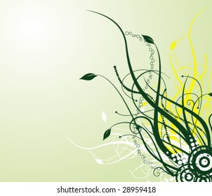 abstract floral background