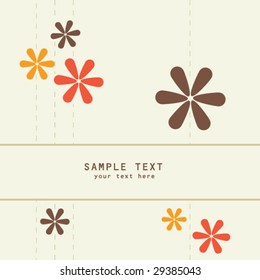 abstract floral background