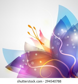 abstract floral background