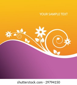 abstract floral background
