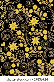 abstract floral background