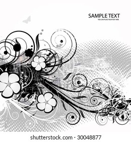 abstract floral background