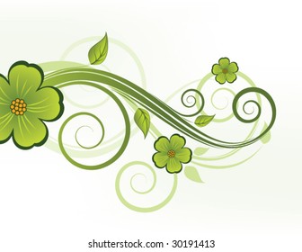 abstract floral background