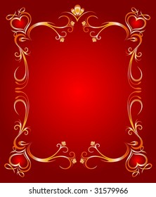 Abstract floral background