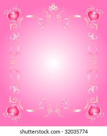 Abstract floral background
