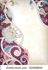 Abstract Floral Background