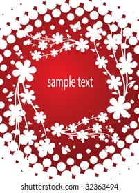 abstract floral background