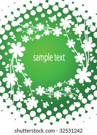 abstract floral background