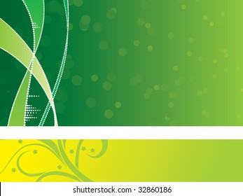 Abstract floral background