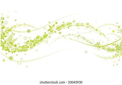 abstract floral background
