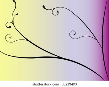 Abstract floral background
