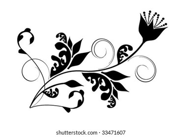 abstract floral background