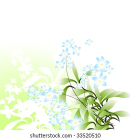 abstract floral background