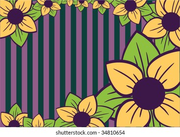 abstract floral background